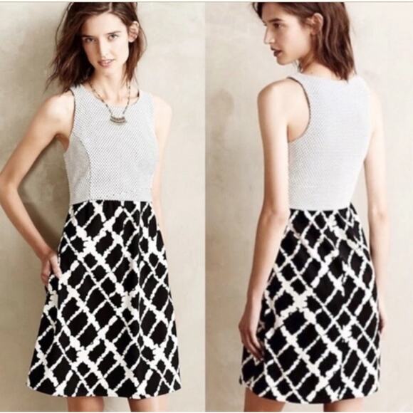 Anthropologie Tabitha Aleida Sleeveless Sheath Dress Size 4 - Picture 1 of 8